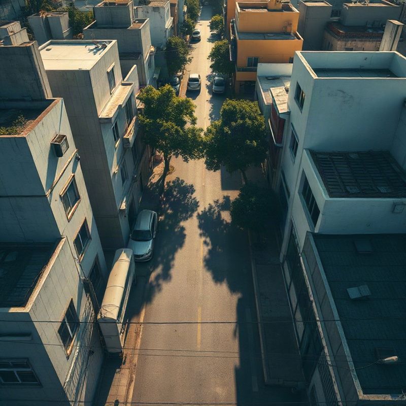 Vista da região da Rua Vergueiro em São Paulo